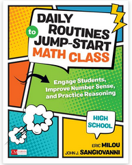 Daily Routines to Jump-Start Math Class, High School book